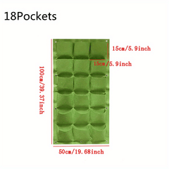 36-Pocket Waterproof Wall Planter - Grow Garden Anywhere!