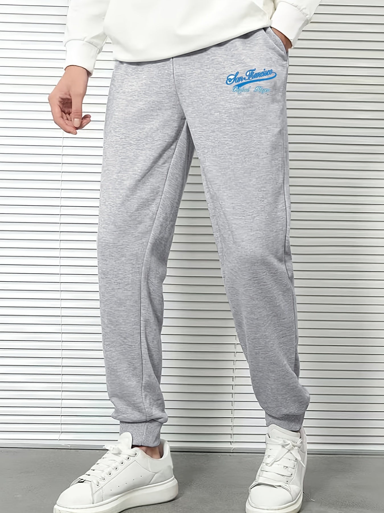 Men's Cartoon Print Jogger Pants Casual Loose Sweatpants
