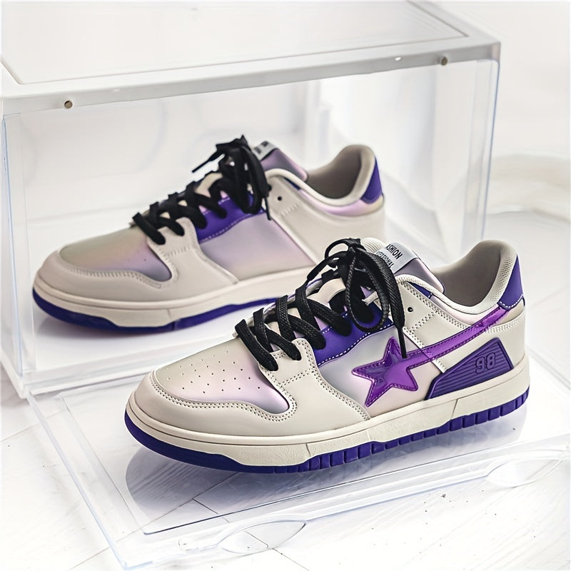 Men's Block Skate Shoes Non Slip Casual Shoes For Youth