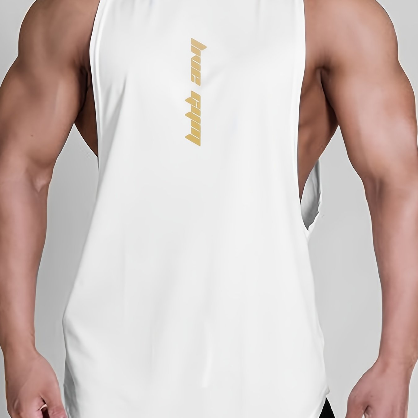 Men's Athletic Tank Top Moisture Wicking Vest for Sports Workout Fitness