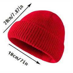 Knitted Beanie Ear Protection Hat Warm Keeping