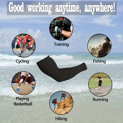 Cooling Arm Sleeves UV Protection Sports Sleeve
