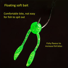 20pcs 3 Floating Soft Bait Fishing Lure TPE Material Outdoor Fishing