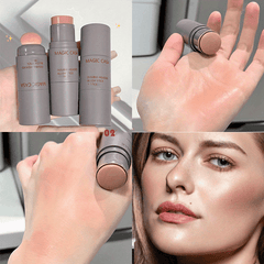 Double Headed Sponge Blush Cream for Lip and Cheek