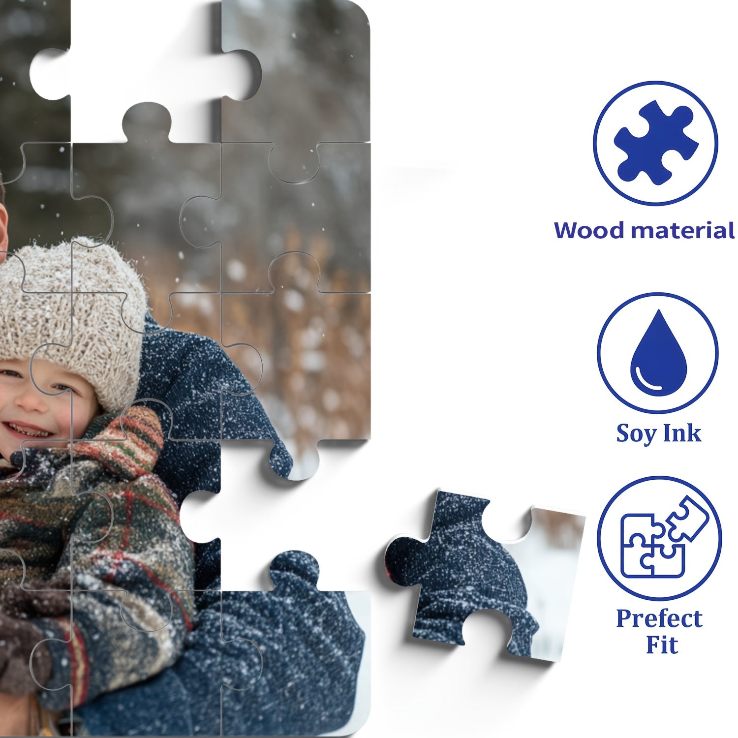 Personalized Photo Jigsaw Puzzle for Adults - 500/1000pcs - Ideal Party Favors