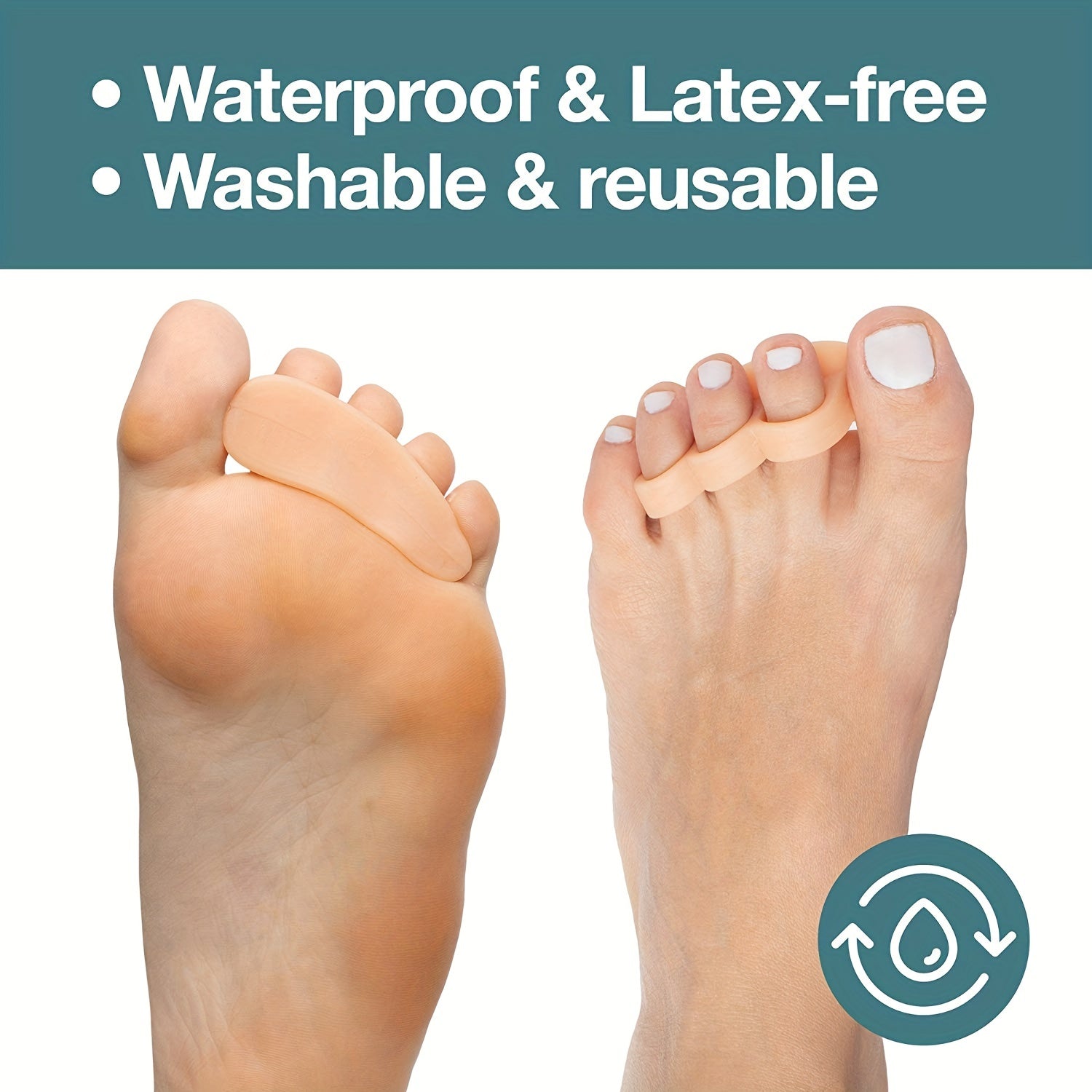 Toe Corrector Gel Pad for Hammer Toe Eversion Overlapping