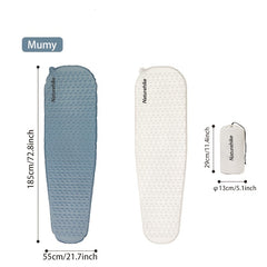 Ultra Light Sponge Automatic Inflatable Cushion for Outdoor Camping