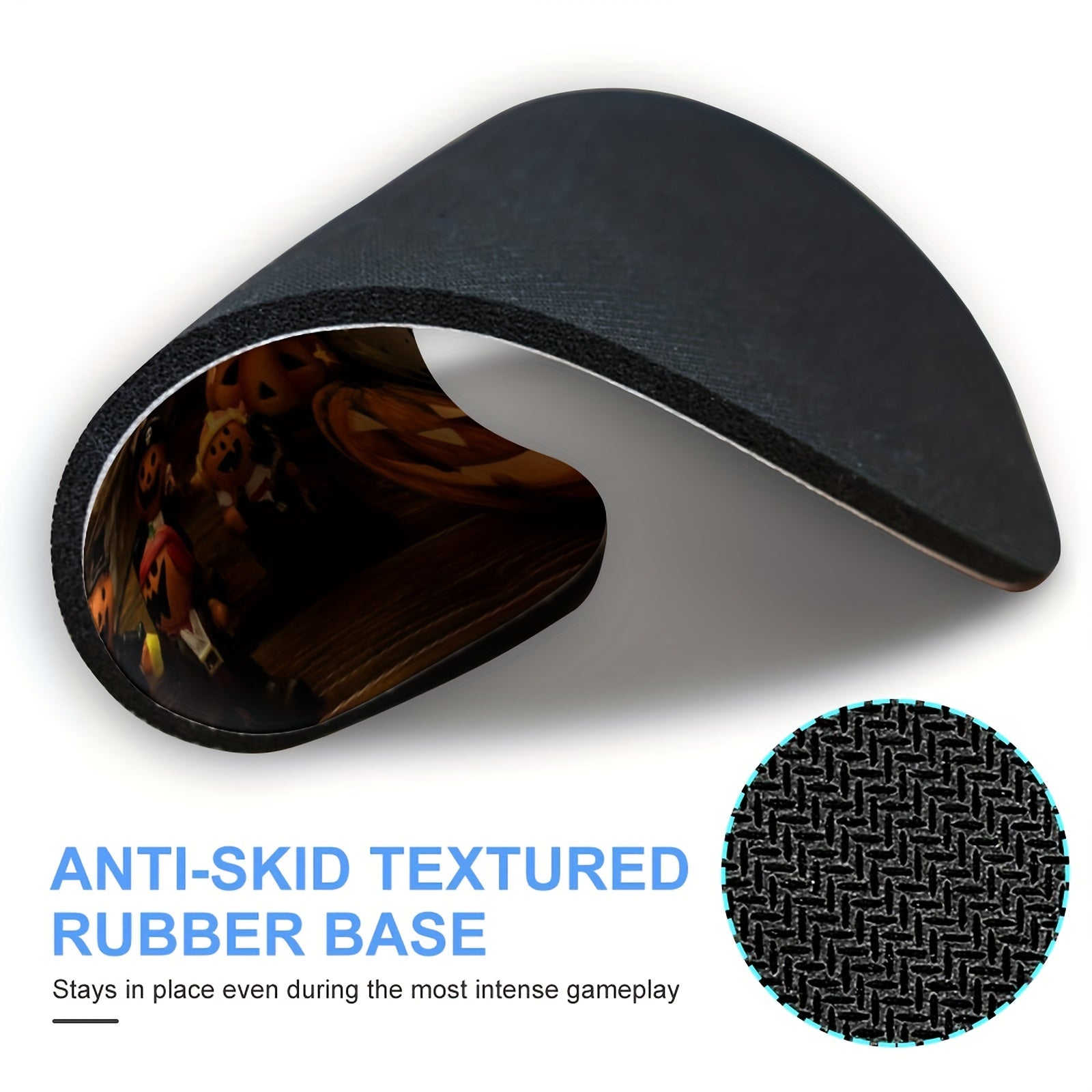 Non slip Gaming Mouse Pad with Waterproof Rubber Base