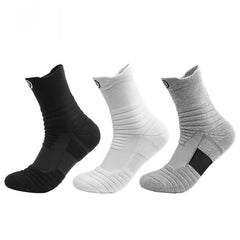 3 Pairs Warm Fleece Athletic Socks Sports Cycling Hiking