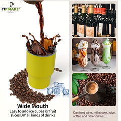 304 Stainless Steel Mini Car Cup Portable Small Coffee Cup