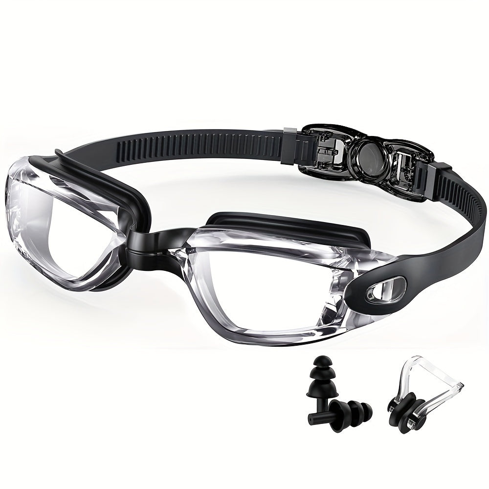Anti Fog UV Protection Swimming Goggles Adjustable Swim Eyewear