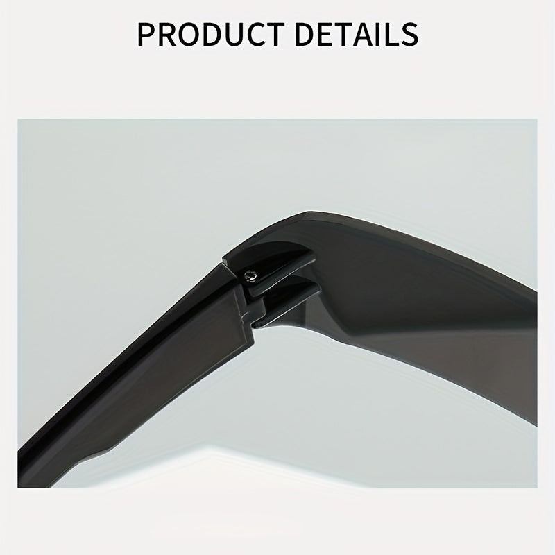 Cyberpunk Futuristic Sunglasses For Men UV Protection Sunglasses