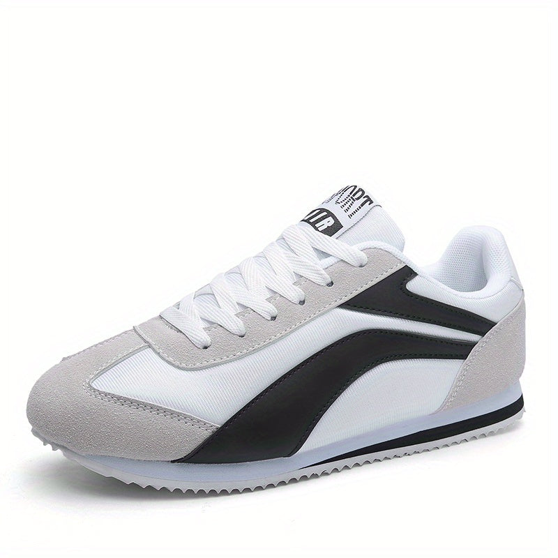 Women's Lace Up Running Shoes Comfortable Flat Shoes Breathable Athletic Sneaker