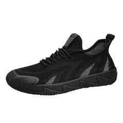 Men's Lace up Sneakers Lightweight Walking Shoes Comfortable and Breathable