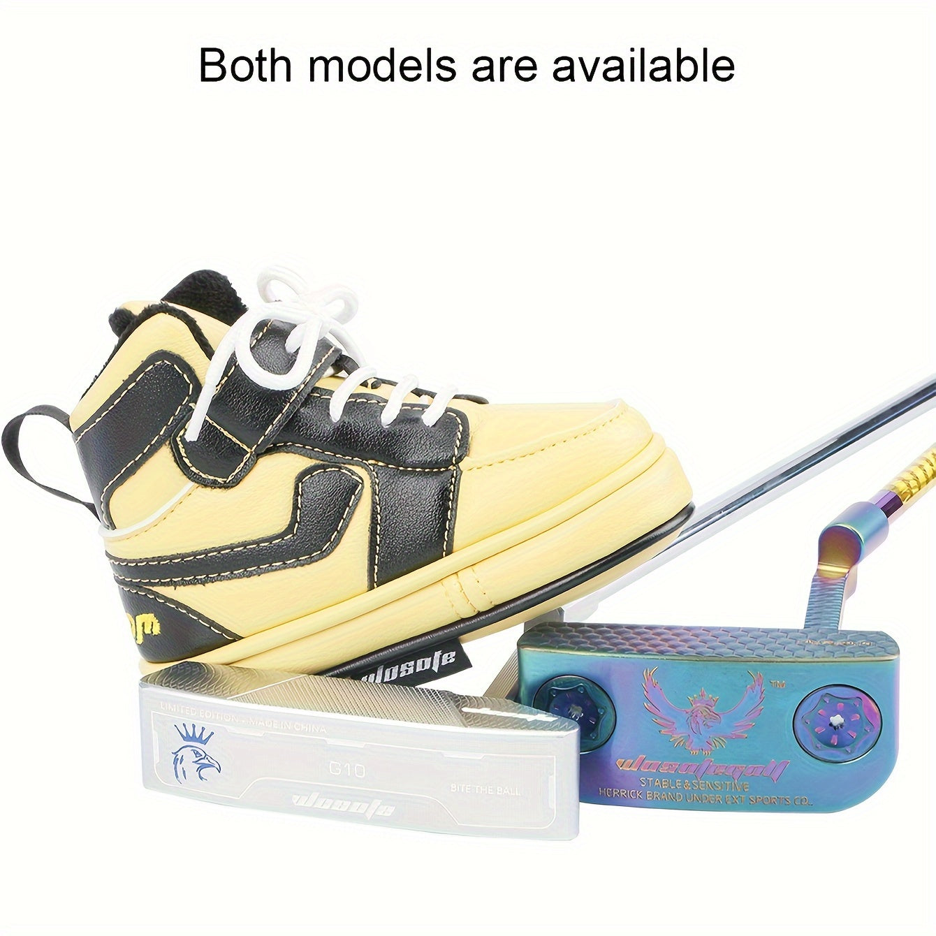Golf Putter Headcover Shoe Shape Creative Design PU Club Cover