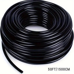 1/4 Drip Irrigation Tubing 15-48m Hose DIY Garden Hydroponics Misting System