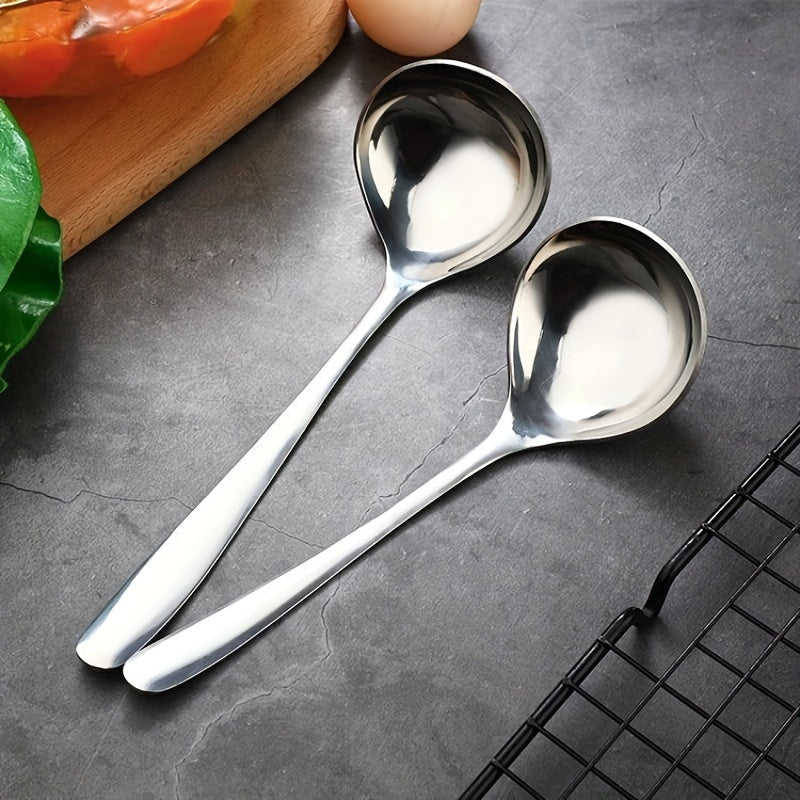 Stainless Steel Dinner and Serving Spoon Set for Easy Meals