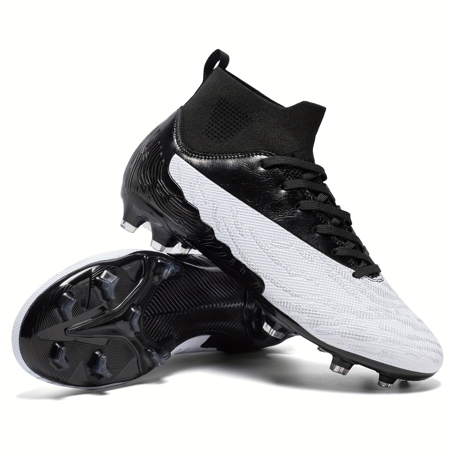Boy's AG Cleat Football Boots High Top Anti skid Soccer Cleats