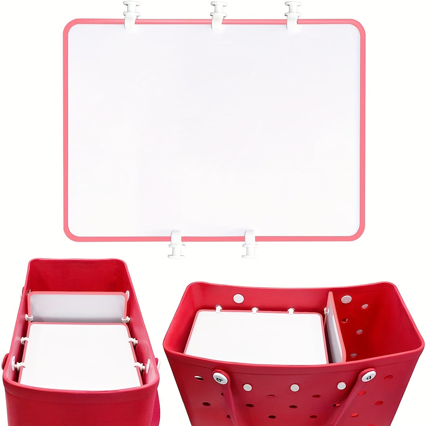Plastic Beach Bag Divider Detachable Travel Tote Bag Accessories