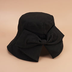 Irregular Bowknot Brim Bucket Hat Candy Women's UV Protection Sun Hats