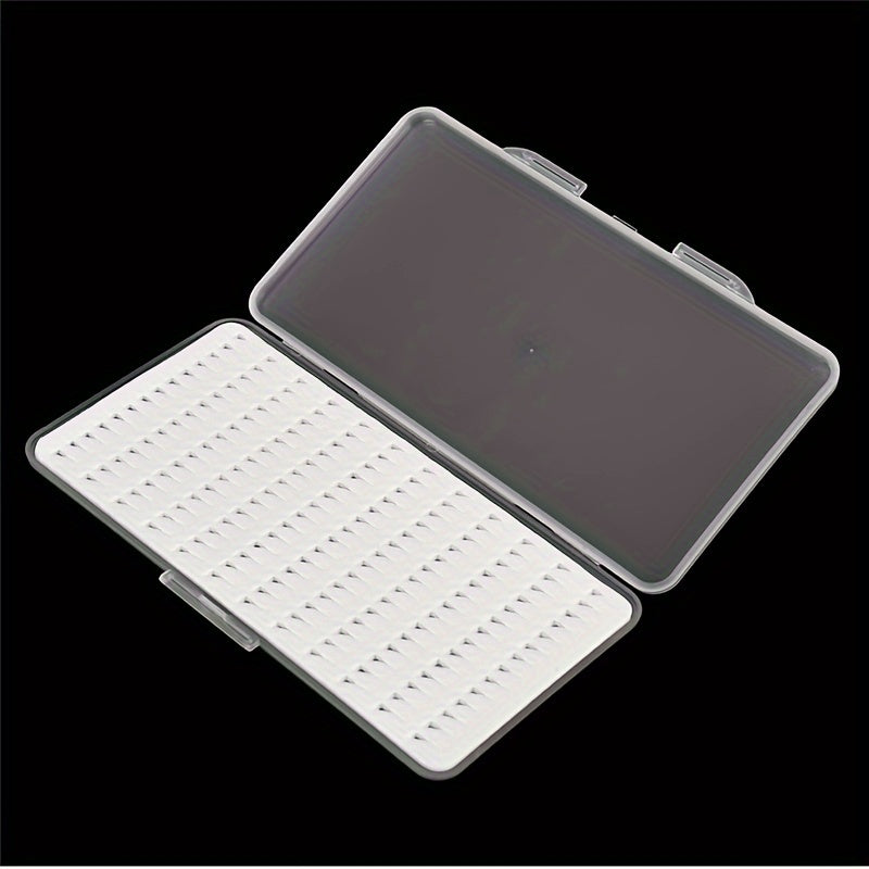 1pc Fly Fishing Bait Box Transparent Fly Hook Storage Box Outdoor Fishing Tackle