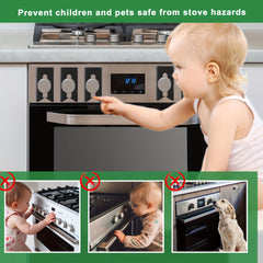 Gas Stove Child Safety Locks - Oven Knob Guard