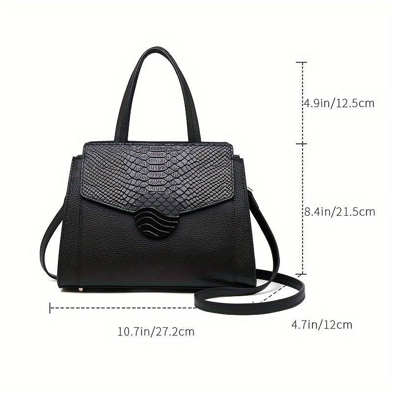 Stylish Large Capacity Commuter Handbag for Women