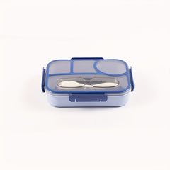 1000ml 4-grid Lunch Box Outdoor Camping Meal Containers