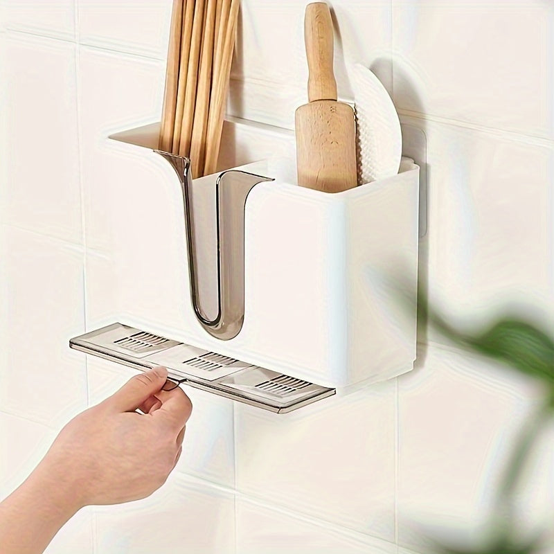 Chopsticks Wall Hanging Container Kitchen Storage Rack