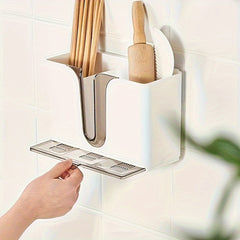 Chopsticks Wall Hanging Container Kitchen Storage Rack
