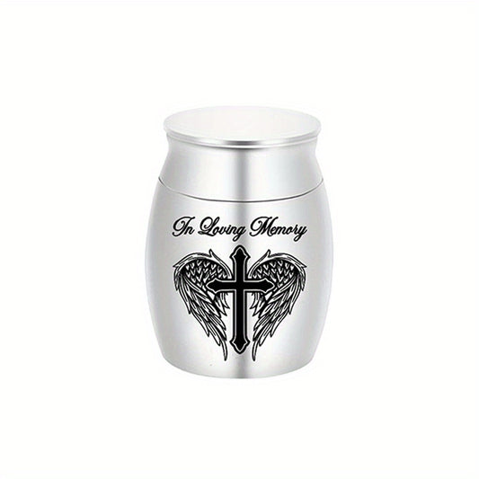 Stainless Steel Pet Urn for Dog or Cat Ashes