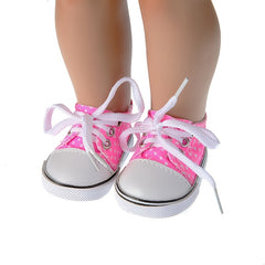 18 Inch Doll Dot Toy Doll Dress Up Accessory Shoes