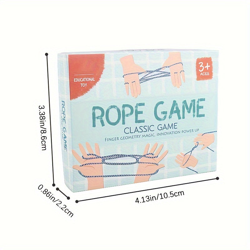 Traditional Flip Rope Game for Adults & Children