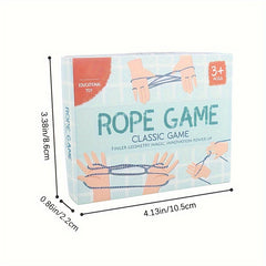 Traditional Flip Rope Game for Adults & Children