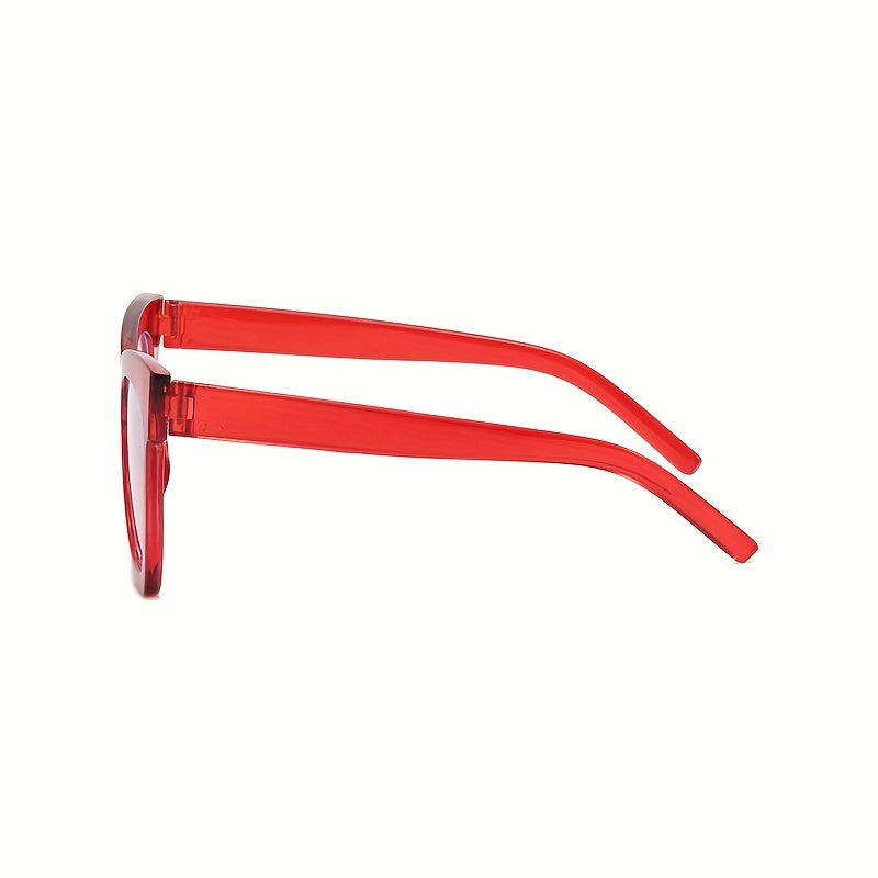 Vintage Cat Eye Eyeglasses Anti Light Clear Lens Glasses
