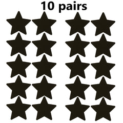 10 Pairs Women's Invisible Nipple Covers Adhesive Satin Pasties