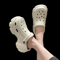 Women's Chunky Clogs Platform Sandals Non Slip Slide Shoes