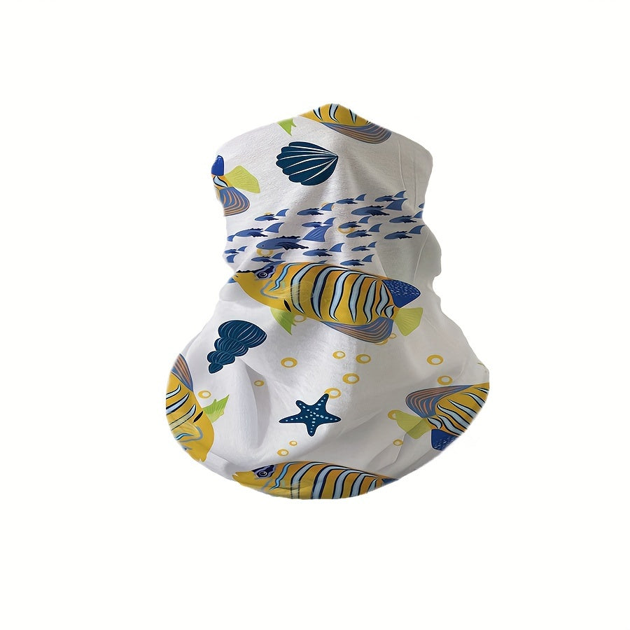 Multifunctional Face Mask Neck Cover Breathable Scarf for Outdoor Activities