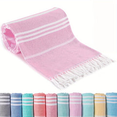 Oversized Beach Towel for Pool Cruise Vacation - Soft, Sandproof, Quick Dry