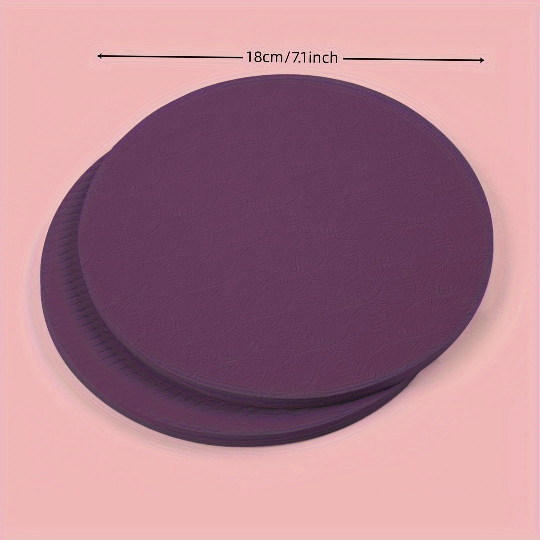 2pcs TPE Solid Knee Pads Plank Supports Balance Pad Abdominal Wheel