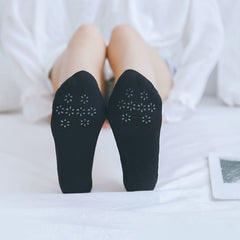 5 Pairs Women's Lace Floral Boat Socks