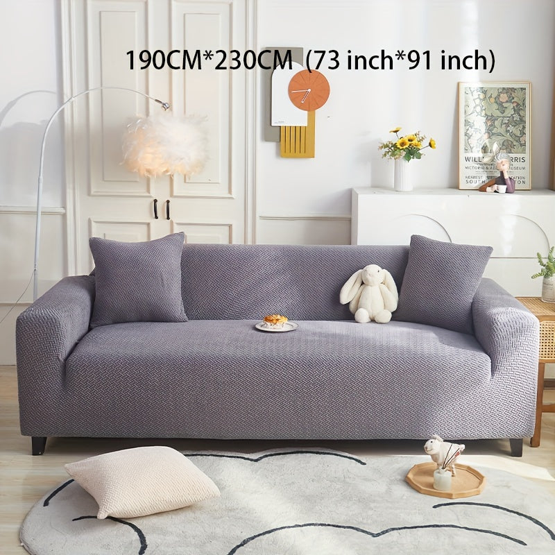 Elastic Sofa Slipcover Anti-slip Couch Cover Universal Furniture Protector