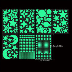 Luminous Bubble Sticker Creative DIY Fluorescent Sticker