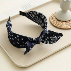 Retro Pattern Hair Hoop Headwear Hair Accessories For Washing Face Makeup