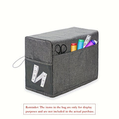 Portable Sewing Machine Cover Waterproof Dust Cover With Side Pockets