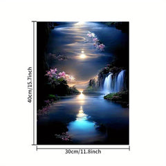 Night Scenery Diamond Painting Kit for Living Room Bedroom Study