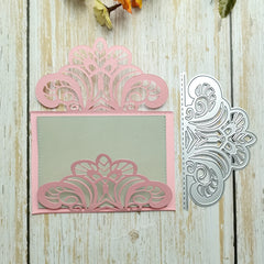 1pc Lace Flower Paper Art Embossing Cutting Dies for DIY Scrapbook Album
