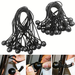 30pcs Ball Bungee Tarpaulin Tensioner for Tents with Ball Cord