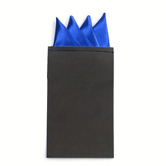 Men's Pocket Scarf Business Accessory Solid Square Handkerchief