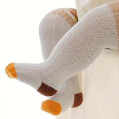 Baby Summer Long Tube Mesh Socks - Mosquito Repellent Knee Length Cartoon Socks